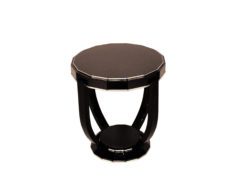 Art Deco Design Side Table with Sixteen Corners, Luxury Side Tables, Design furniture, art deco furniture, interior design sourcing, high gloss furniture