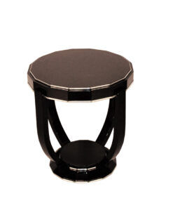 Art Deco Design Side Table with Sixteen Corners, Luxury Side Tables, Design furniture, art deco furniture, interior design sourcing, high gloss furniture