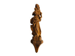 Madonna wooden figure from the 15th century