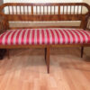 Upholstered Bench, Biedermeier, Restored