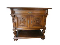 Commode, Side Table, Solid Wood