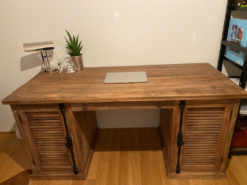 Desk, Home Office, Mang Wood, Drawer
