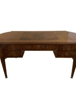 Desk, 20th Century, Solid Wood, Inlays