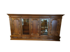 Mahgoni, Display Cabinet, Bookcase, Solid Wood
