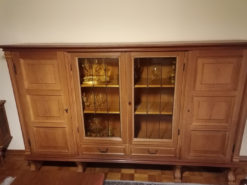Midcentury Display Cabinet, Solid Wood, Dining Room