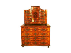 Tabernacle Chest of Drawers, Baroque, Dresden, 1760, Unrestored