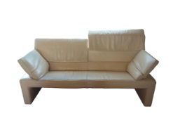 JORI, 2-Seat Sofa, 3-Seat Sofa, LINEA, Leather, Beige