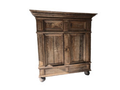 Antique Cabinet, 18th Century, Solid Wood