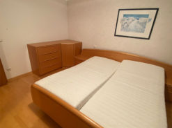 Bedroom Furniture Se:, Bed, Nighstands, Corner Commode