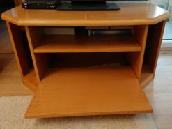 Entertainment Cabinet, Solid Wood, Living Room