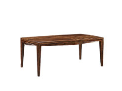 Noble Dining Table, Zebrano, Art Déco, SYNGARD