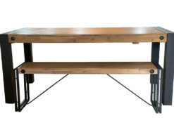 Machester III Dining Table, Manchester Bench, Industrial Style