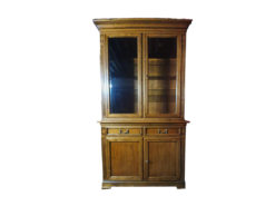 Antique 2-Door-Display Cabinet, 115 x 215cm