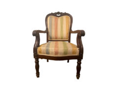 French Antique Upholstered Armchair