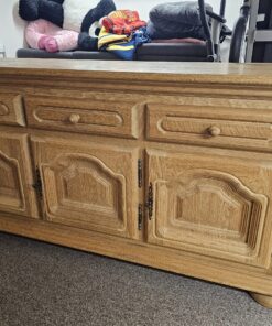Sideboard Belgian oak solid wood