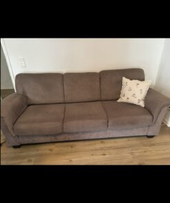 Sofa und Sessel braun