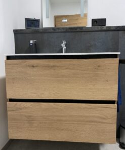 Waschtischunterschrank mit Waschbecken