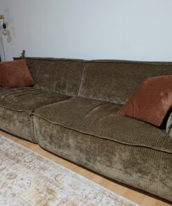 3-Sitzer Basit 285x110 cm Chenille Gold