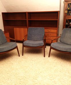 Hartmut Lohmeyer, 1956, Modell 400 Easy Chair für Wilkhahn