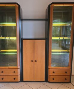 Vitrine und Sideboard, Modell Como, 3-teilig