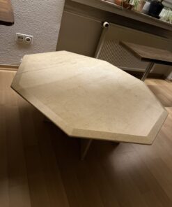 Echter Marmor Couchtisch, Vintage 60er