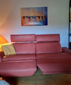 Himolla Leder Wohnlandschaft El. Verstellbar