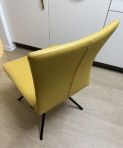 Musterring Helmond Drehstühle modernes Senfgelb neuwertig 4 Stk.