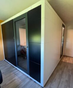 Musikstudio modular Studiobricks Triplewall Sonderanfertigung 2 Größen in einem 270x318 oder 270x170, 2 Glastüren 90cm, Akustik neu und originalverpackt*