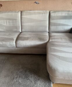 Sofa mit Schlaffunktion (Federkern) und Canape mit Motor