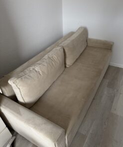 Cord Couch in beige