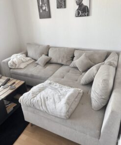 Cord Couch Beige