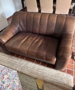 deSede Leder Sofa Zweisitzer Couch