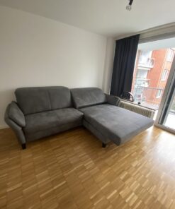 Sofa L-Form mit motorisch verstellbarem Longchair