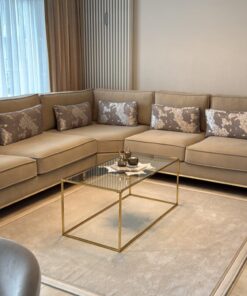 NEU Designer-Sofa Groß in Beige
