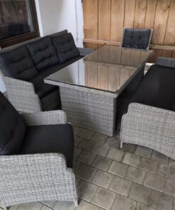 XXL Rattan Outdoor Sitzgruppe