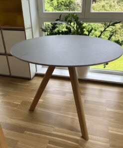 Hay Tisch Copenhague Table 20, 90cm DM, Eiche lackiert