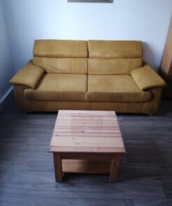 2-Sitzer Sofa mit Tisch