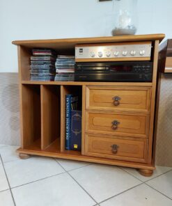 Phonoschrank, Eiche massiv