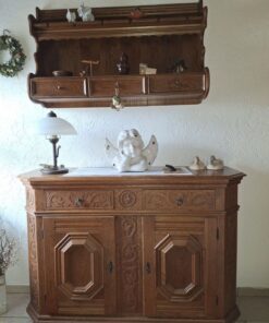 Vintage Kommode mit Hängeschrank