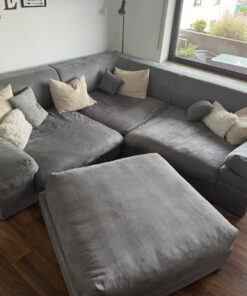 Sofa inklusive Sitzwürfel
