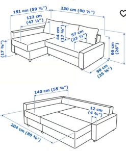Eckbettsofa Ikea Friheten