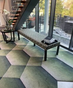 JAB Anstoetz Designer-Teppich – 3D-Optik –