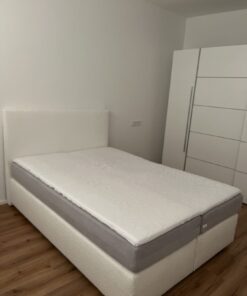 Boucle Boxspringbett 140x200cm