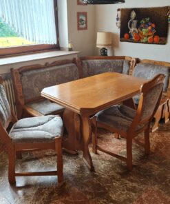 Essecke Eiche massiv