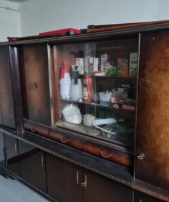 Mahagoni Schrank 50er Jahre