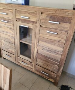 Kommode/ Vitrine groß mit Glas