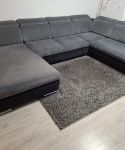 Wohnlandschaft mit Schlaffunktion und Bettkasten