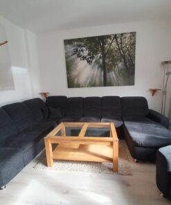Porta-Sofa Mondo Montreal, Daily Anthrazit, Alu-Füße inkl. Sessel