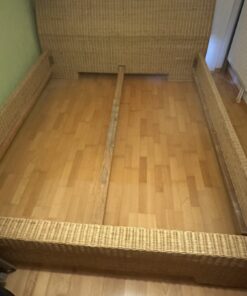 Rattanbett