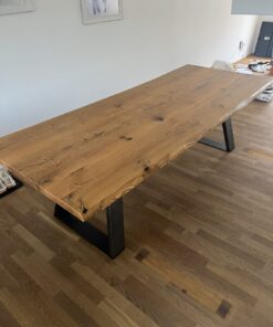 Holzkanten Tisch Eiche massiv (vom Schreiner)